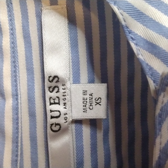 Guess women's long sleeve blouse Sz xsmall - Picture 6 of 17